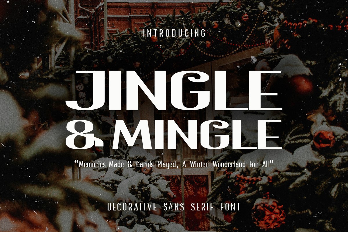 CF Jingle & Mingle Font preview