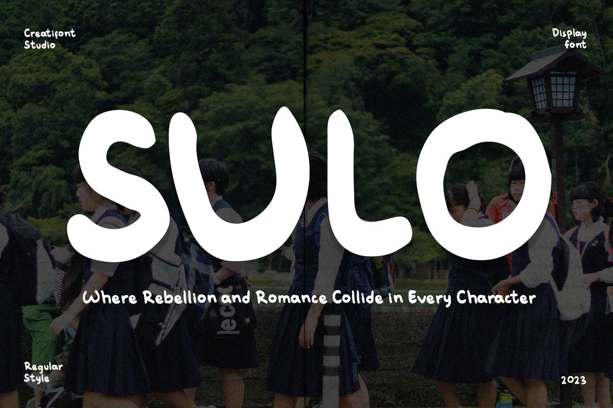 CF Sulo Font preview