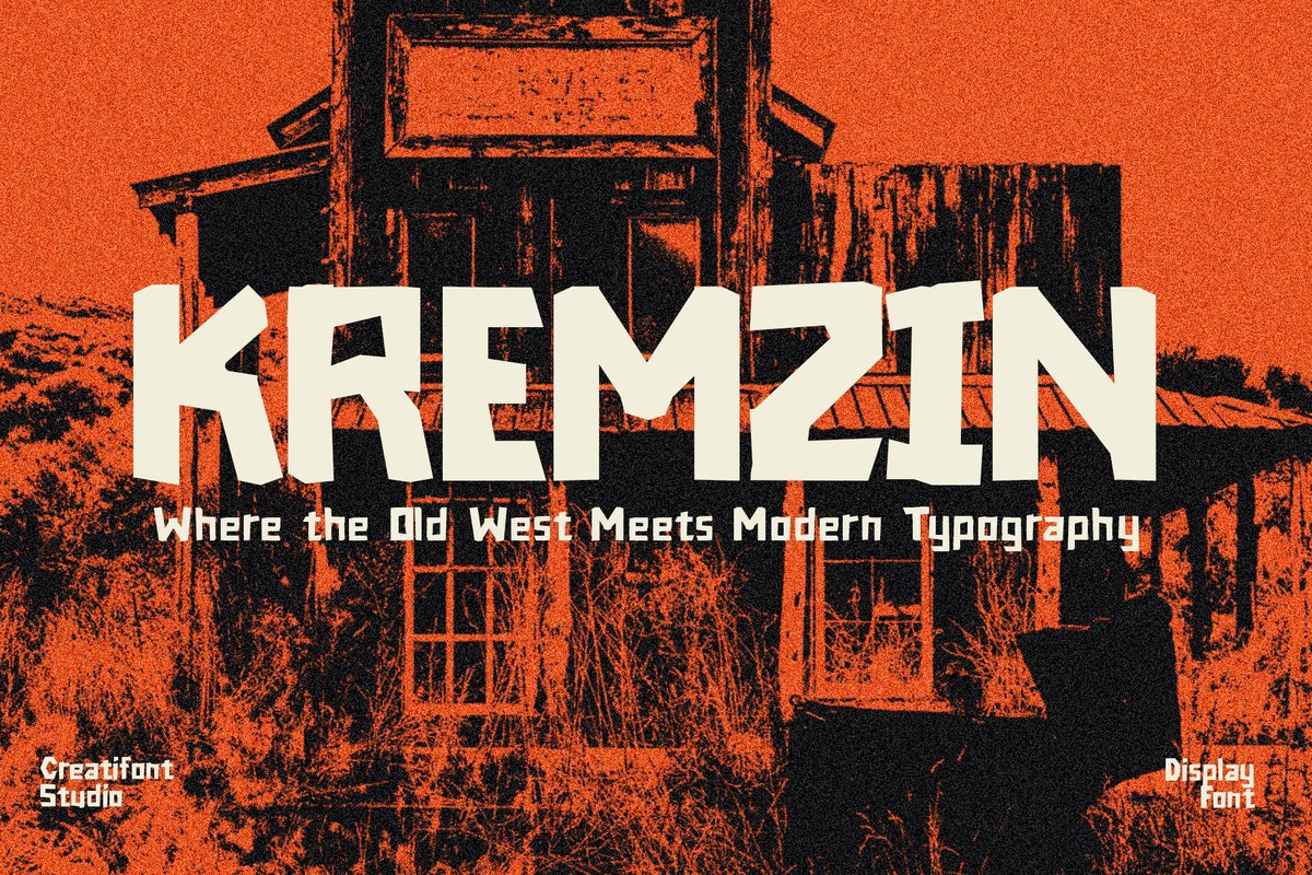 Kremzin Font preview