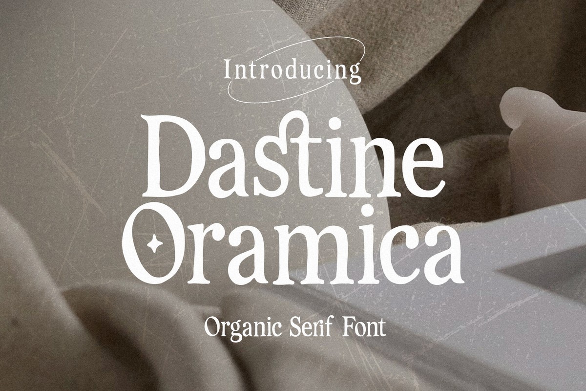 Dastine Oramica Regular Font preview