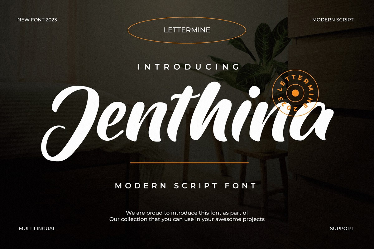 Jenthina Font preview