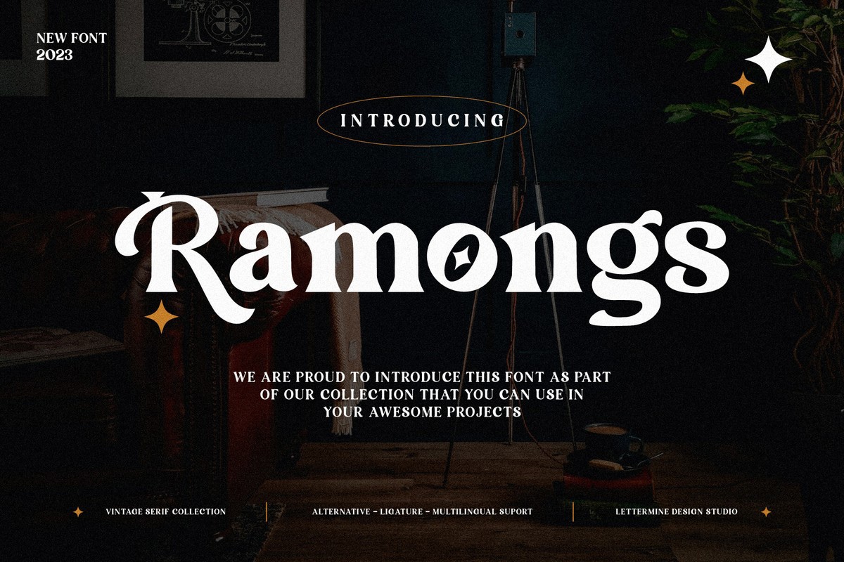 Ramongs Regular Font preview