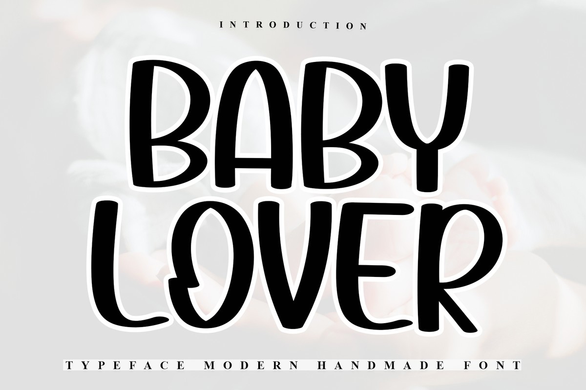 Babylover Font preview