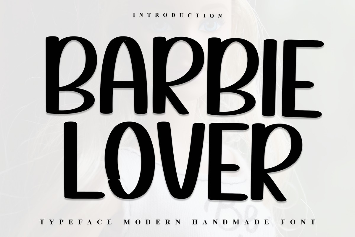 Barbie Lover Font preview