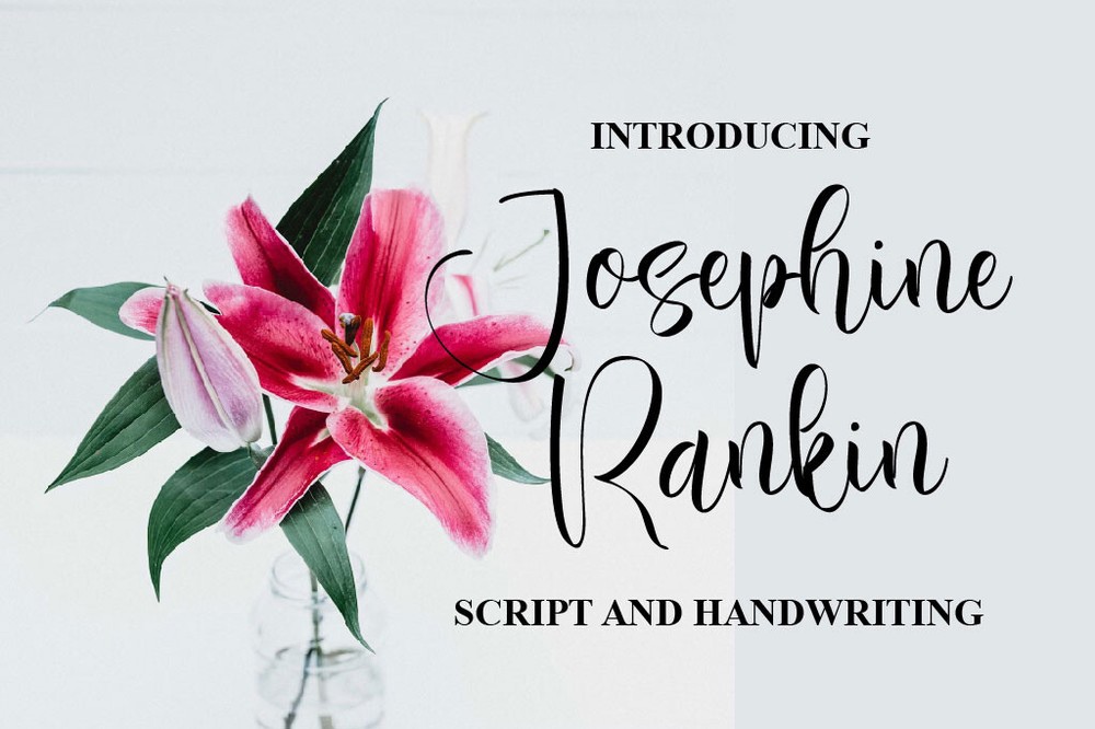 Josephine Rankin Font preview