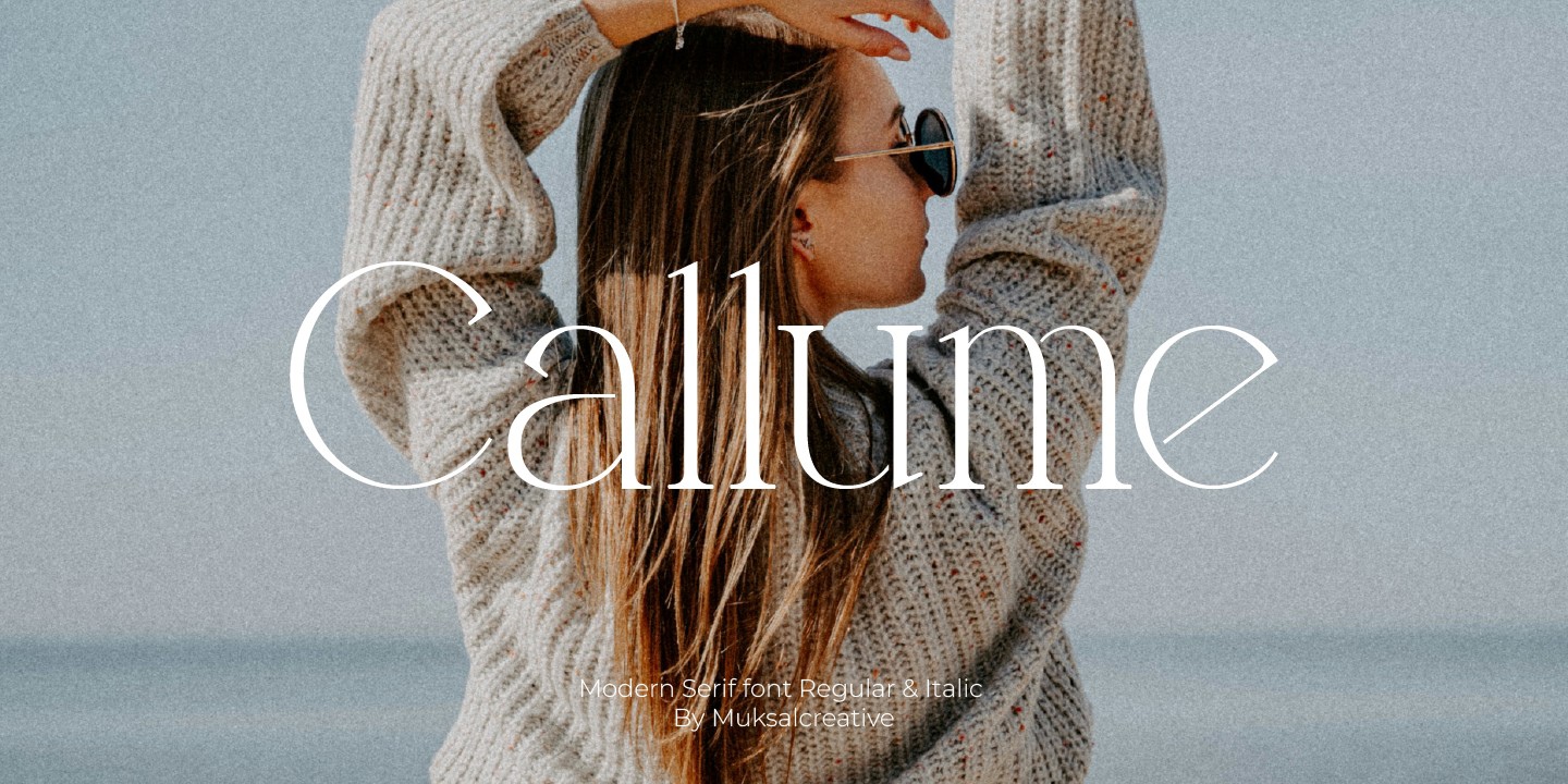 Callume Font preview
