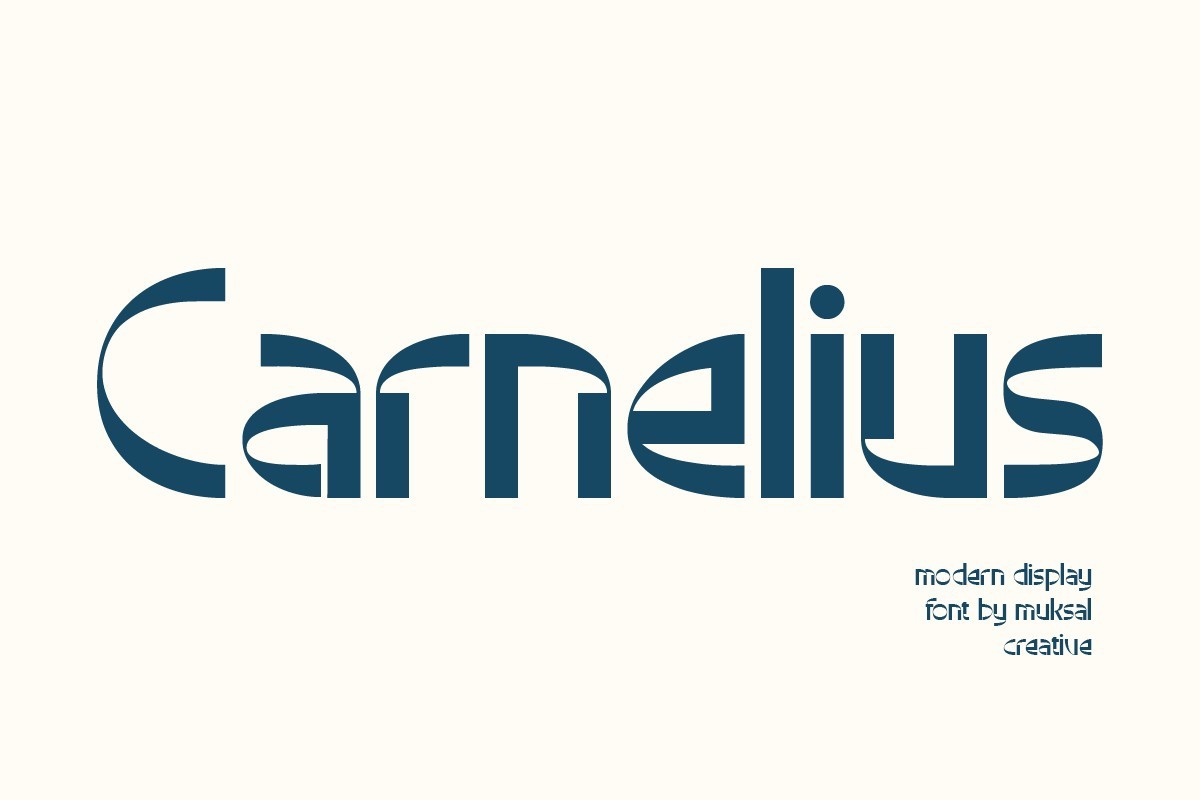 Carnelius Font preview
