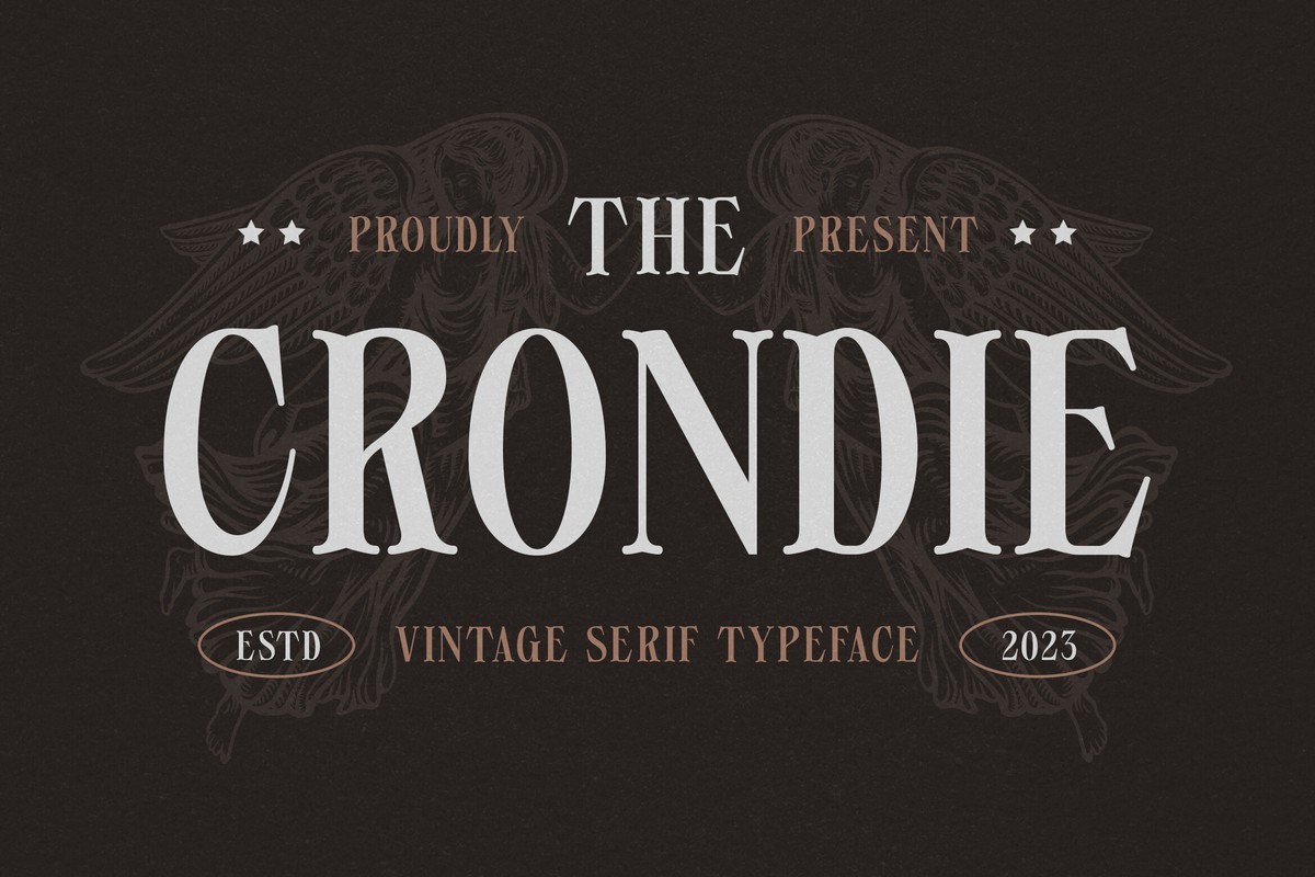 Crondie Font preview