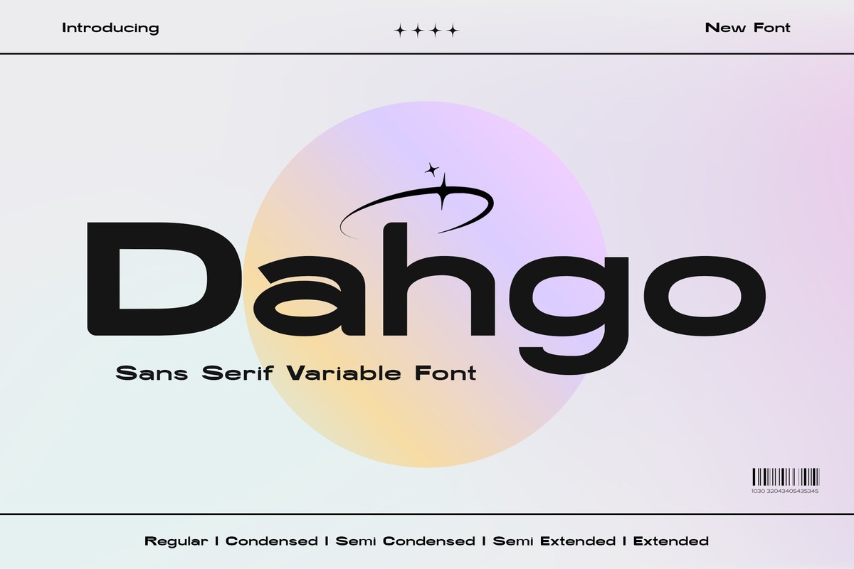 Dahgo Font preview