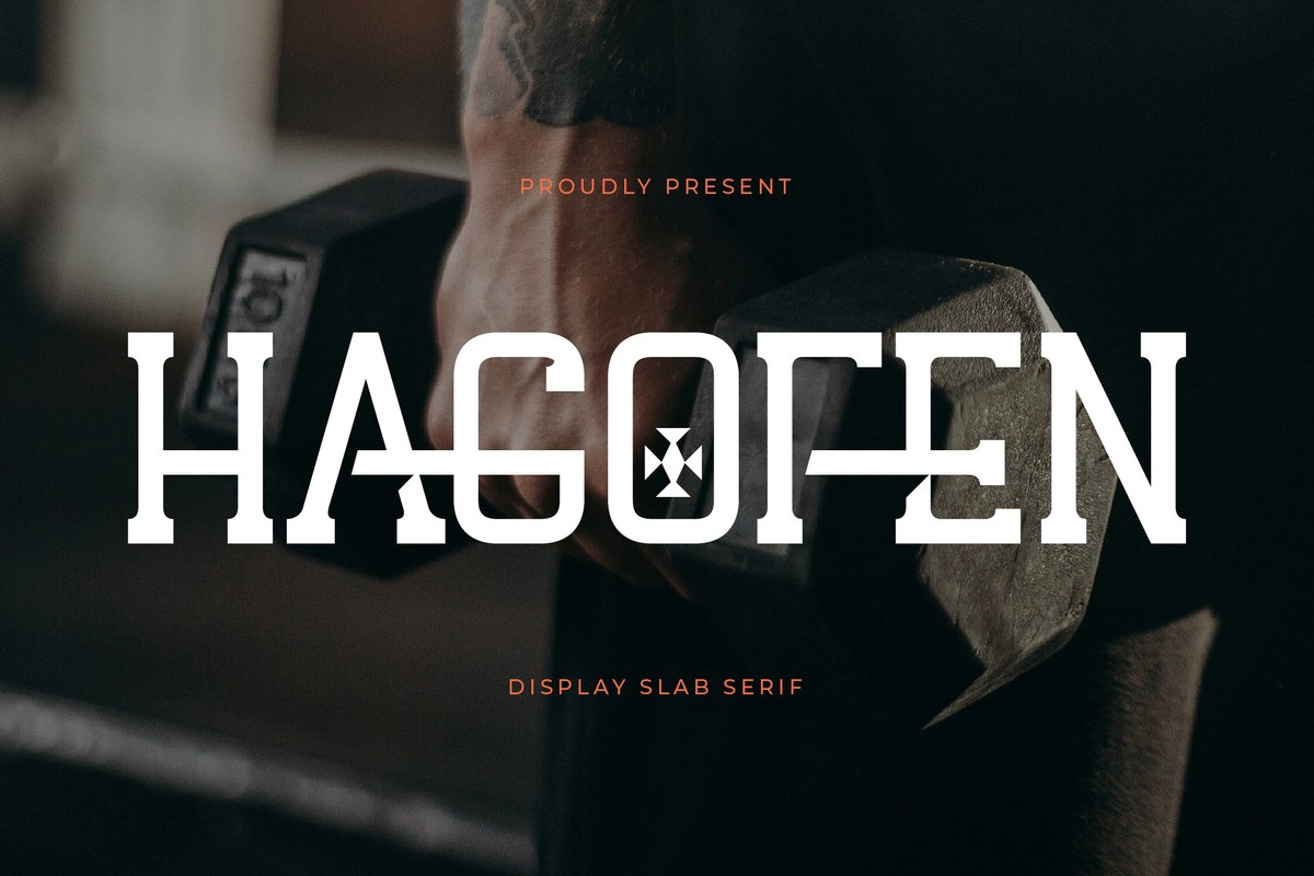 Hagofen Font preview