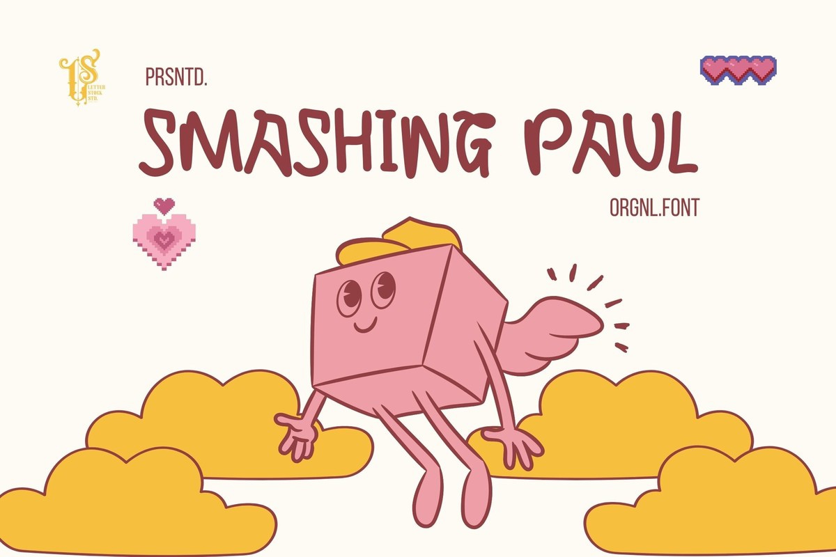 Smashing Paul Font preview