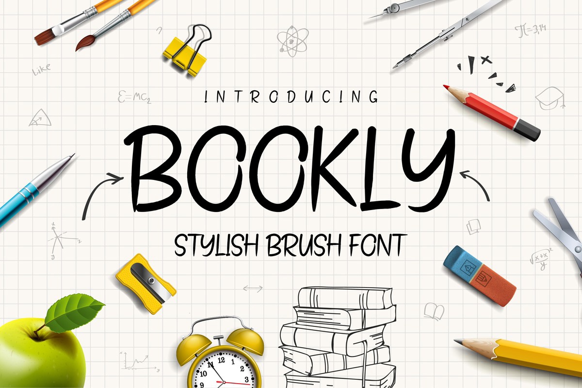 Bookly Regular Font preview