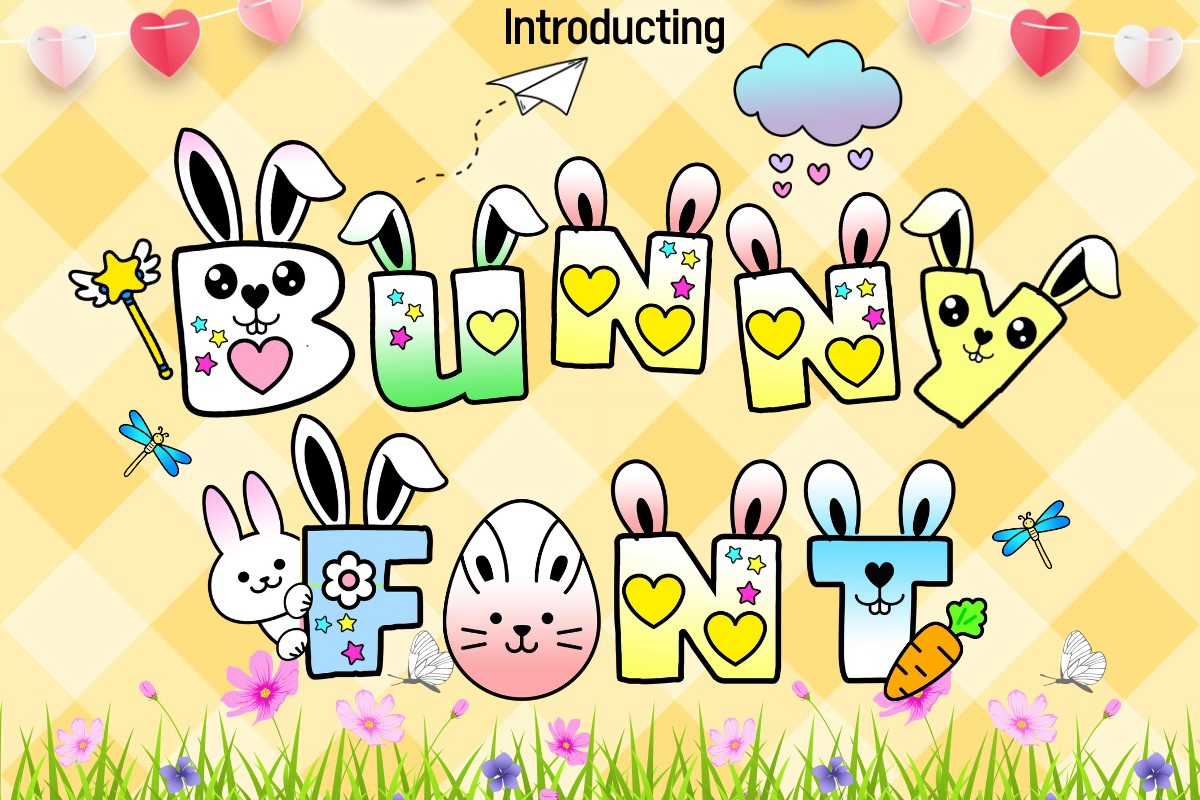 Bunny Font preview