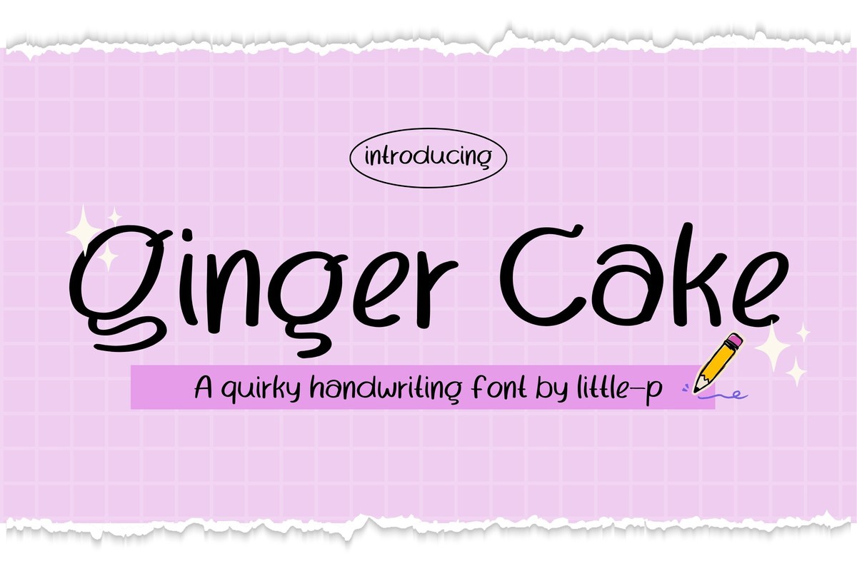 Ginger Cake Font preview
