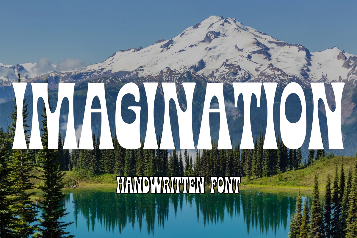 Imagination Font preview