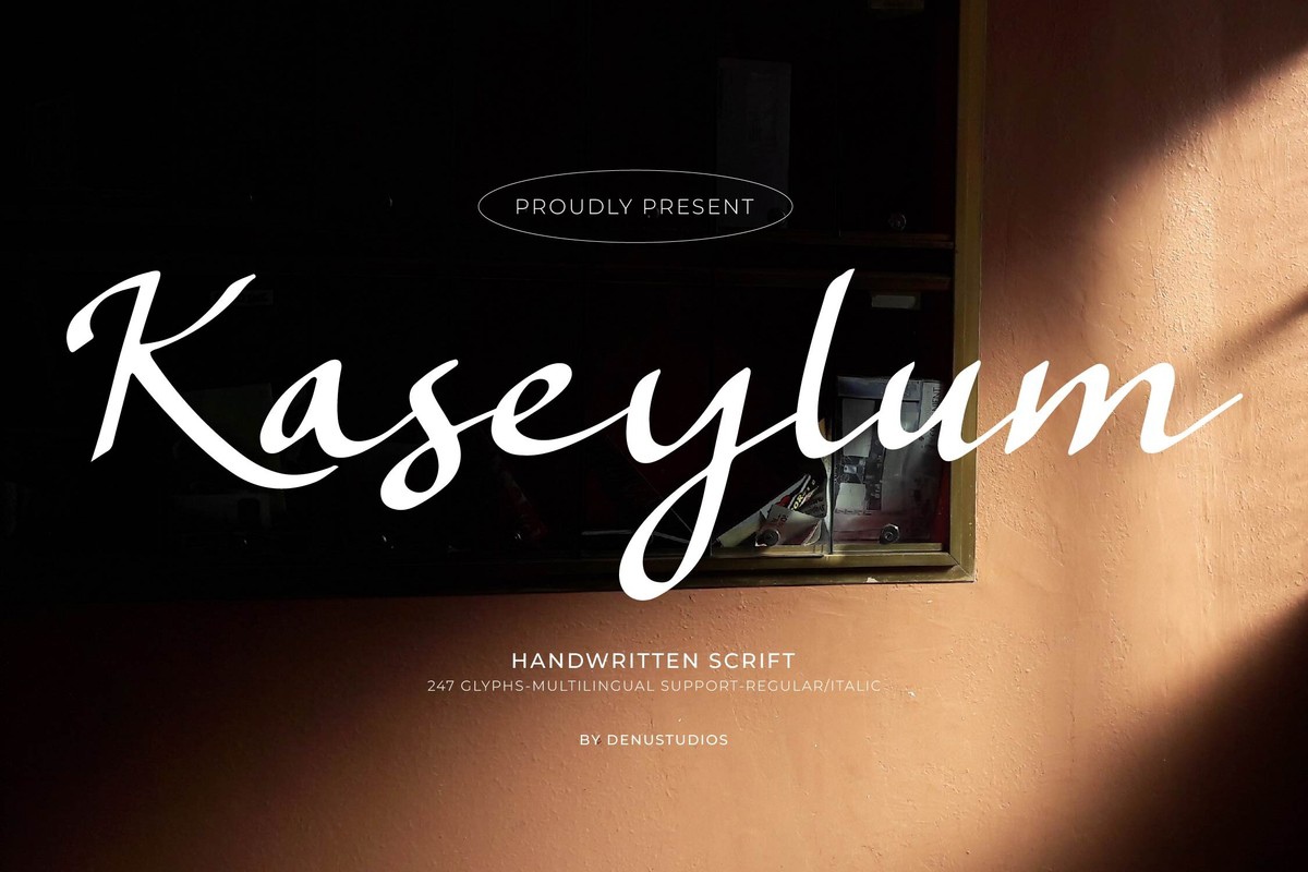 Kaseylum Font preview