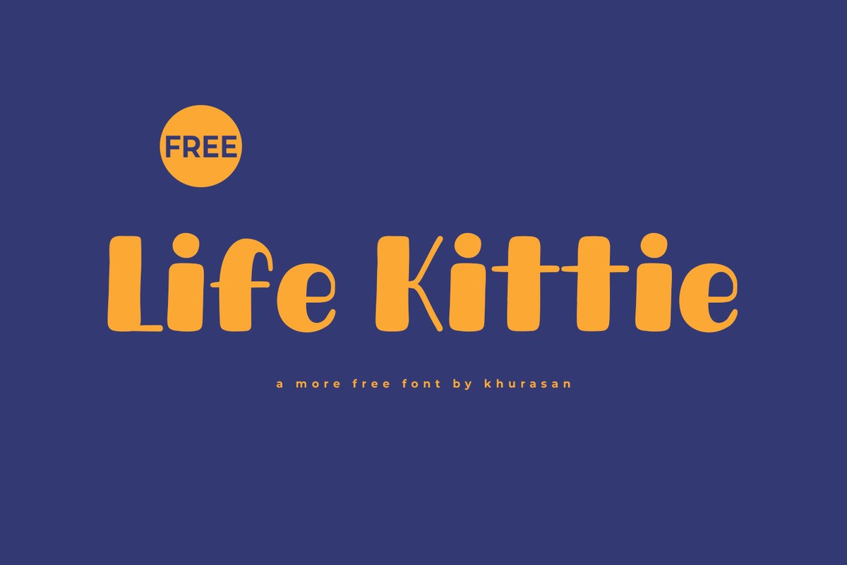 Life Kittie Font preview