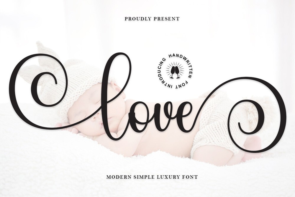 Love Font preview