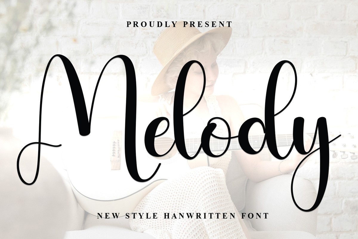 Melody Regular Font preview