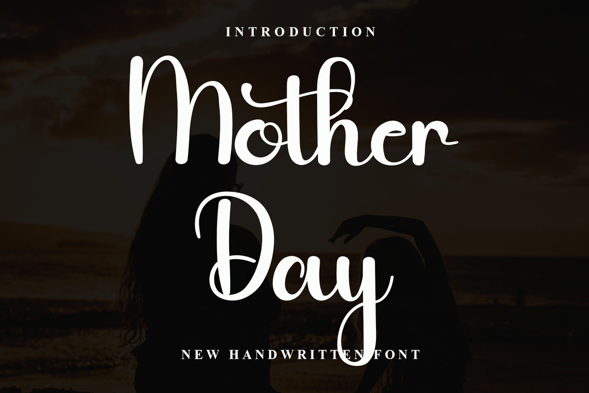 Mother Day Font preview