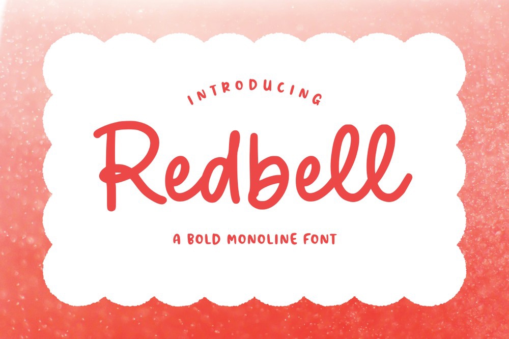 Redbell Font preview