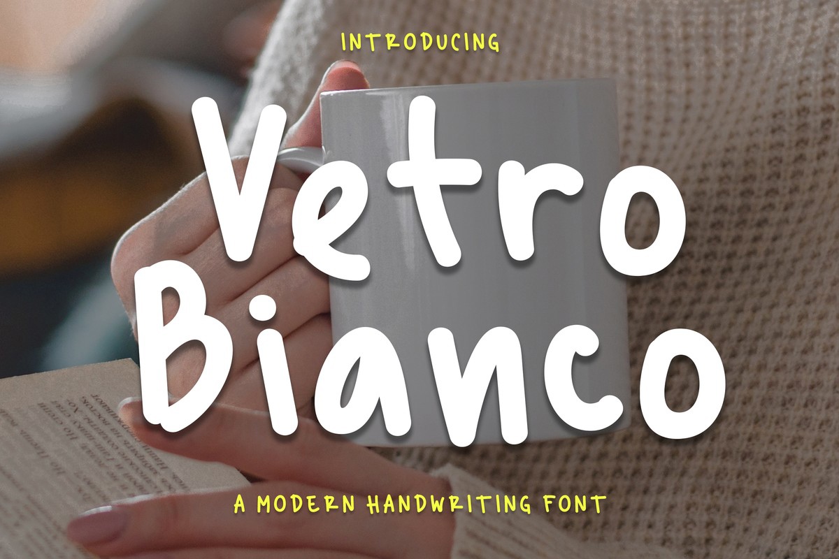 Vetro Bianco Font preview