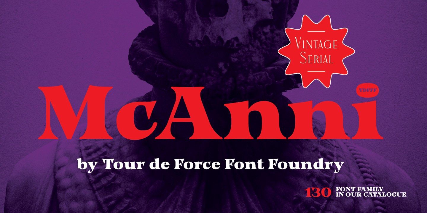 McAnni Regular Font preview