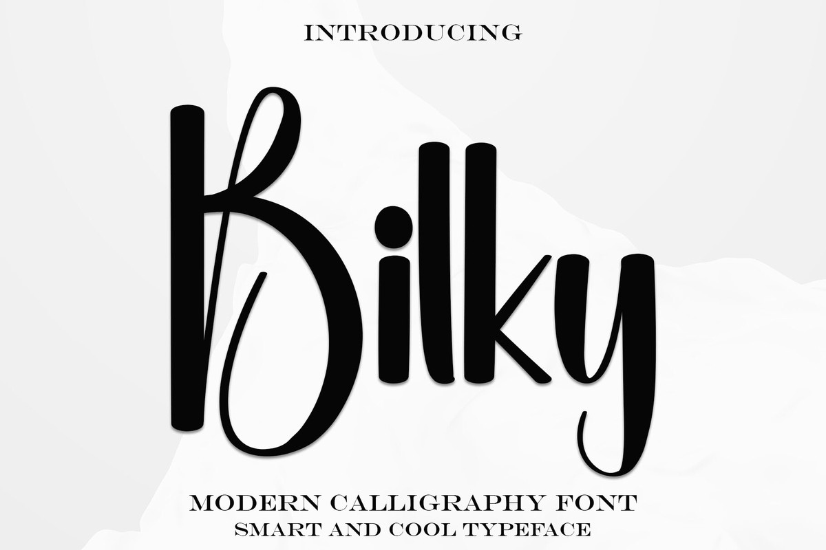 Bilky Font preview