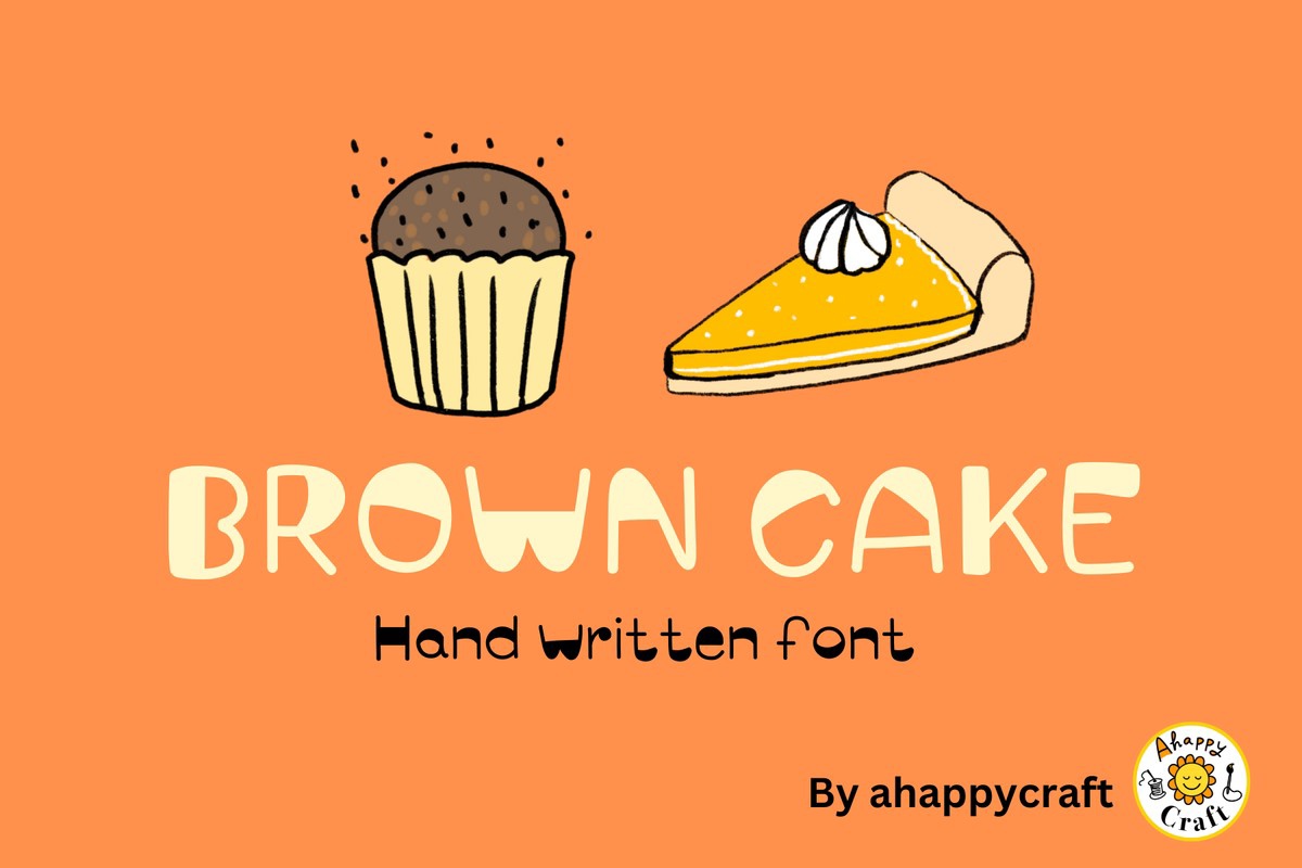 Browncake Regular Font preview