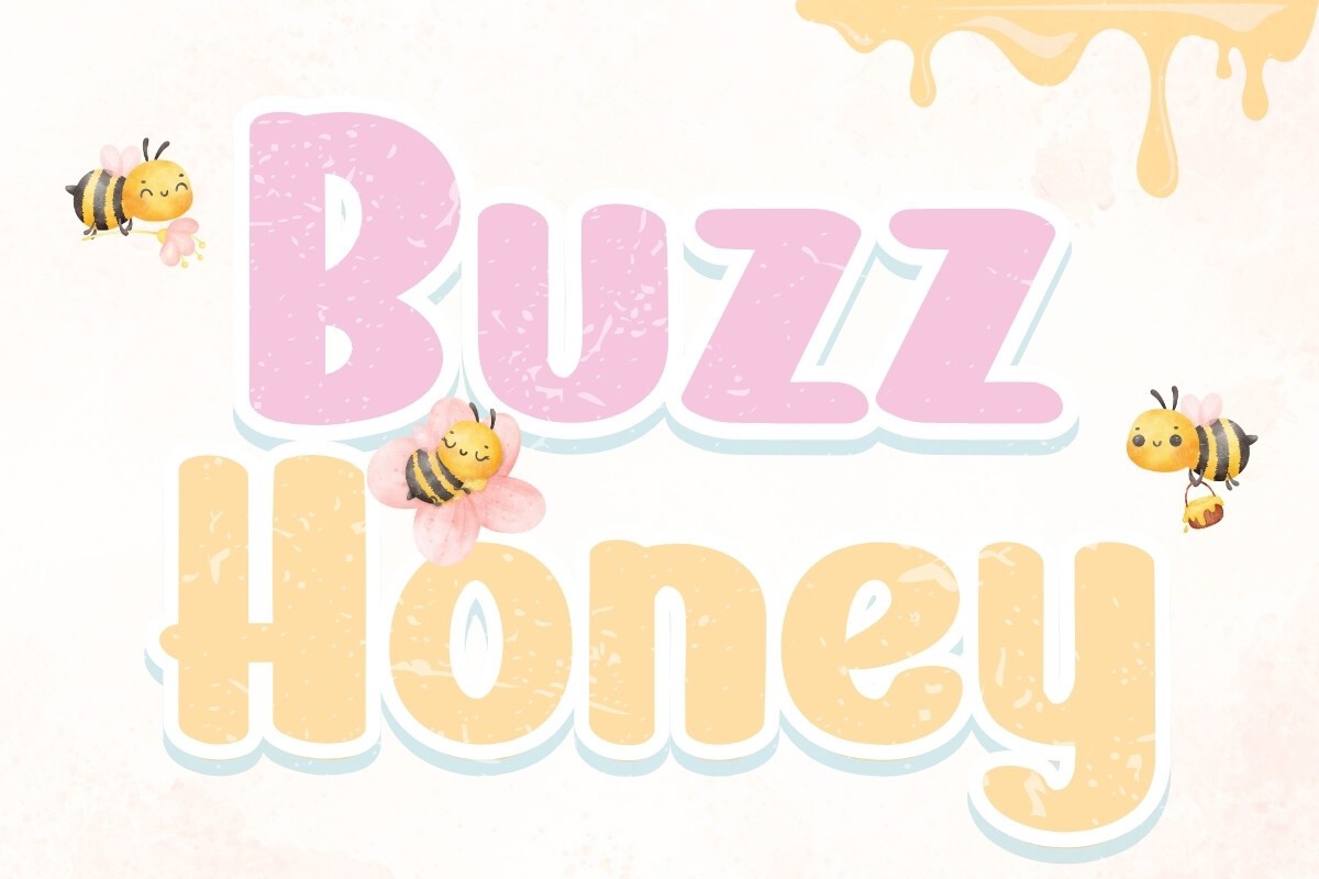 Buzz Honey Font preview