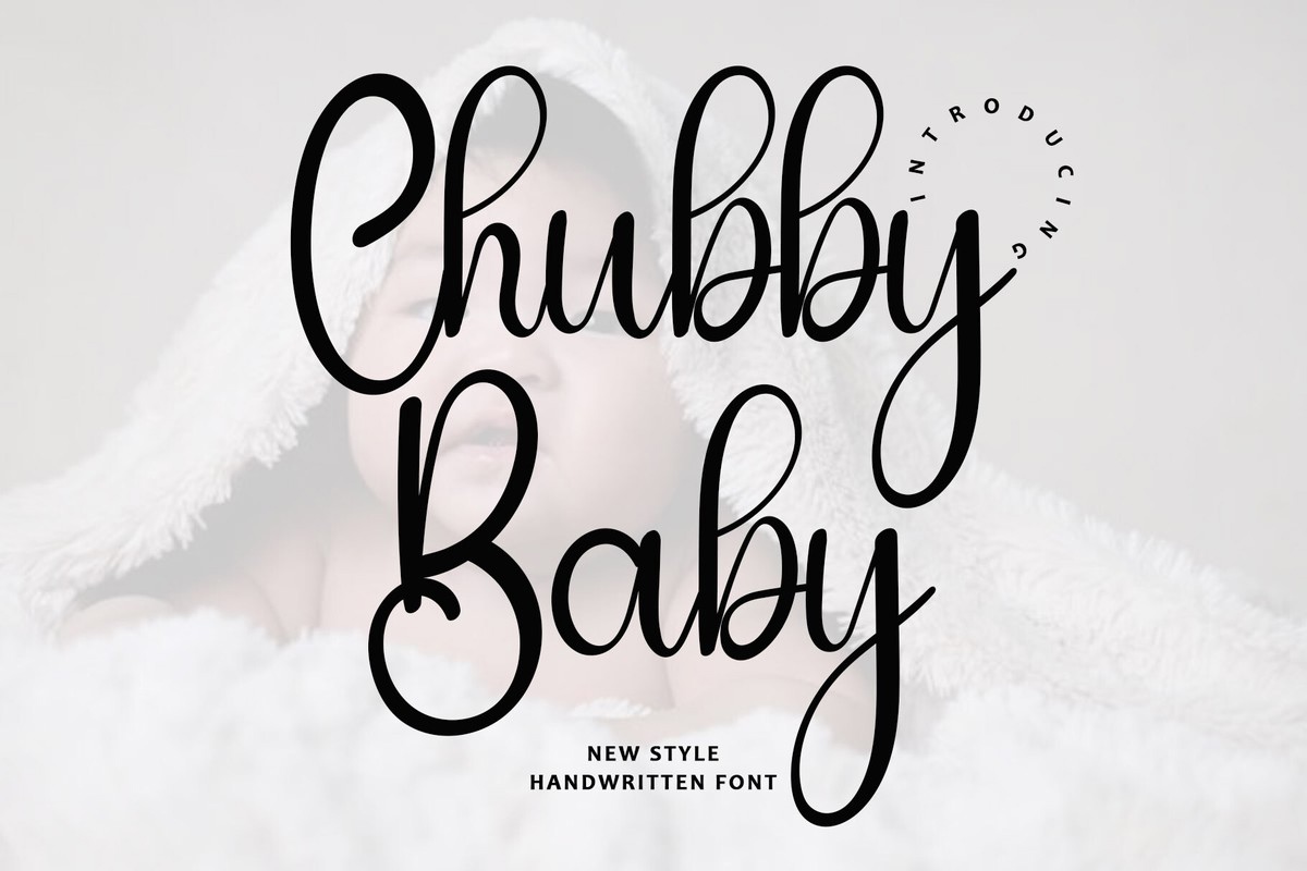 Chubby Baby Regular Font preview