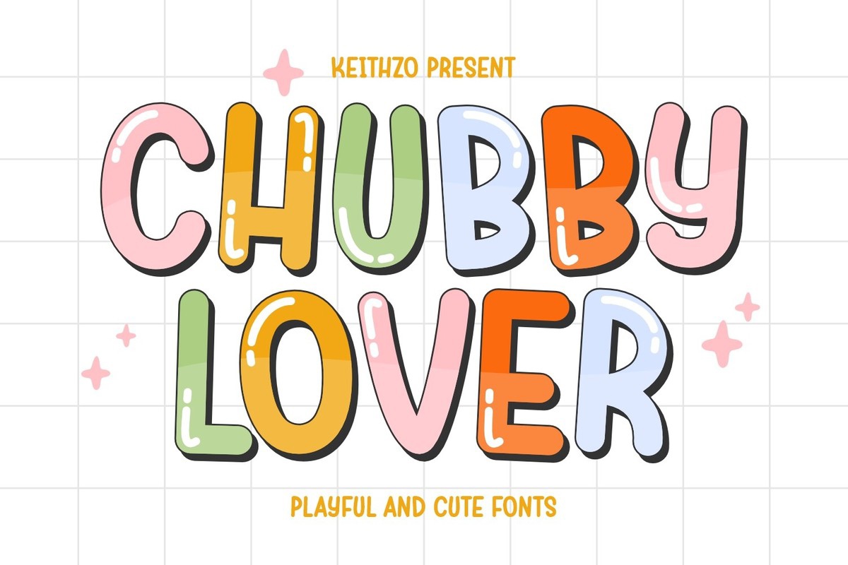 Chubby Lover Font preview