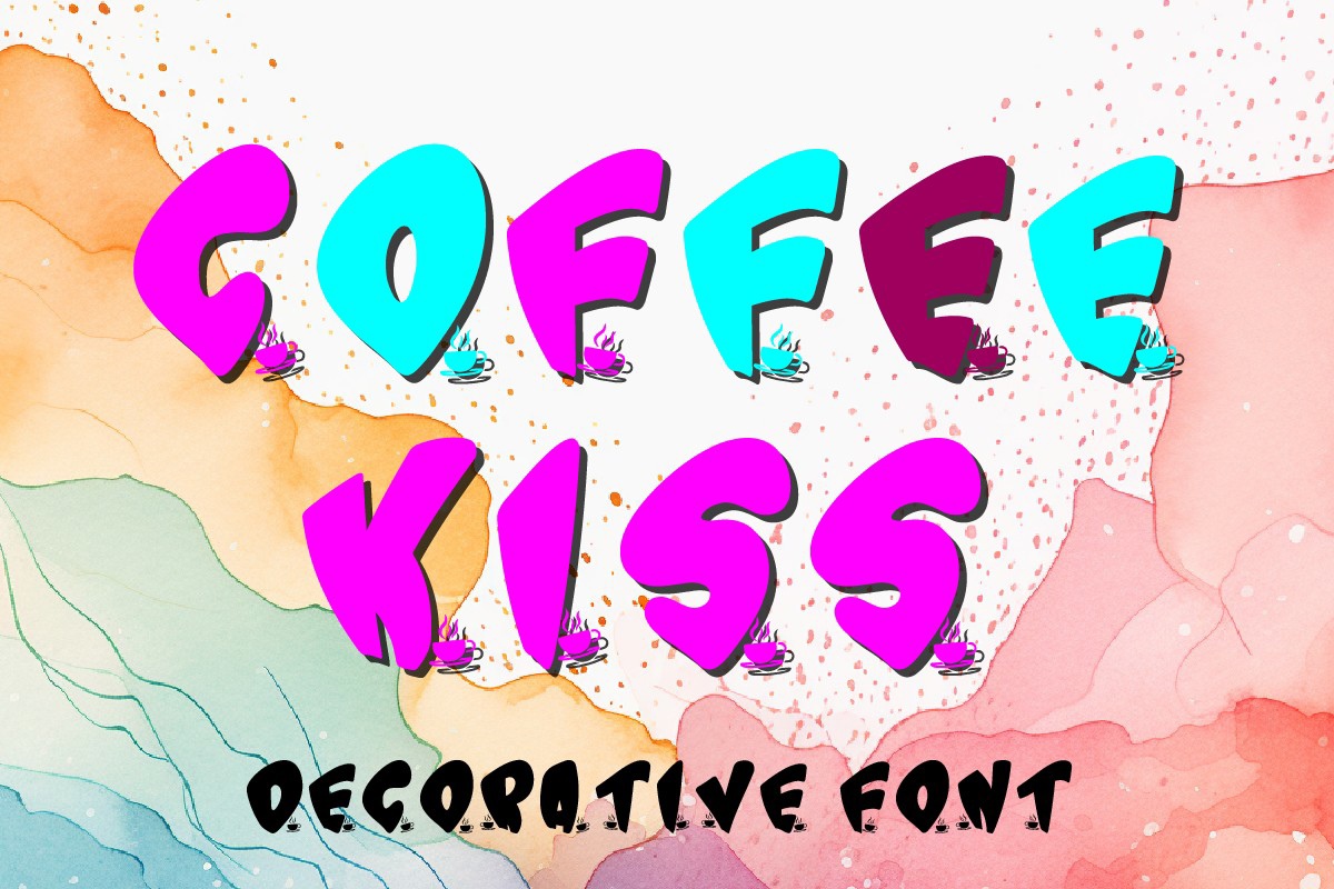 Coffee Kiss Regular Font preview