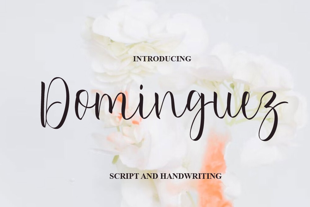 Dominguez Font preview