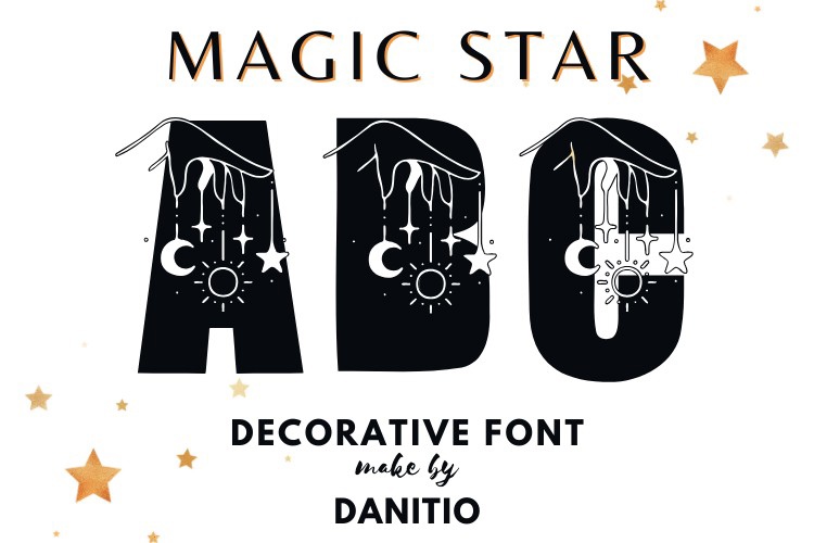 Magic Star Regular Font preview