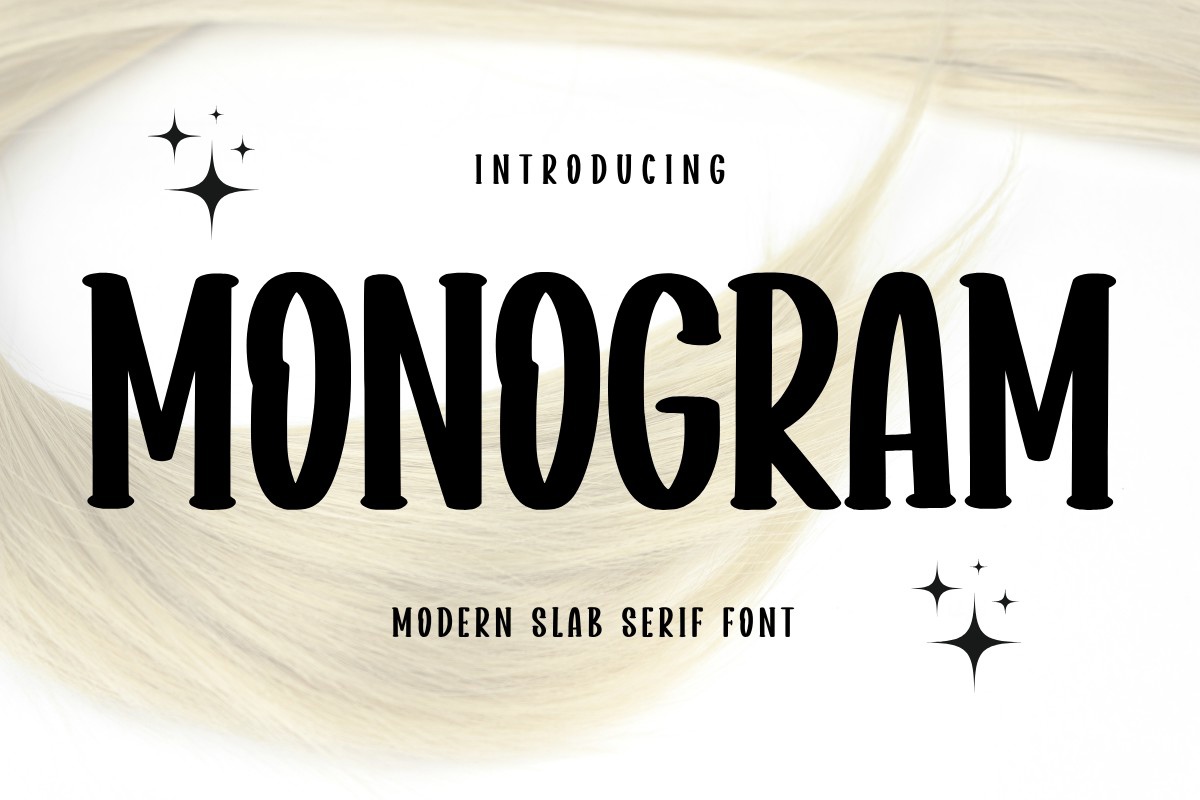 Monogram Font preview