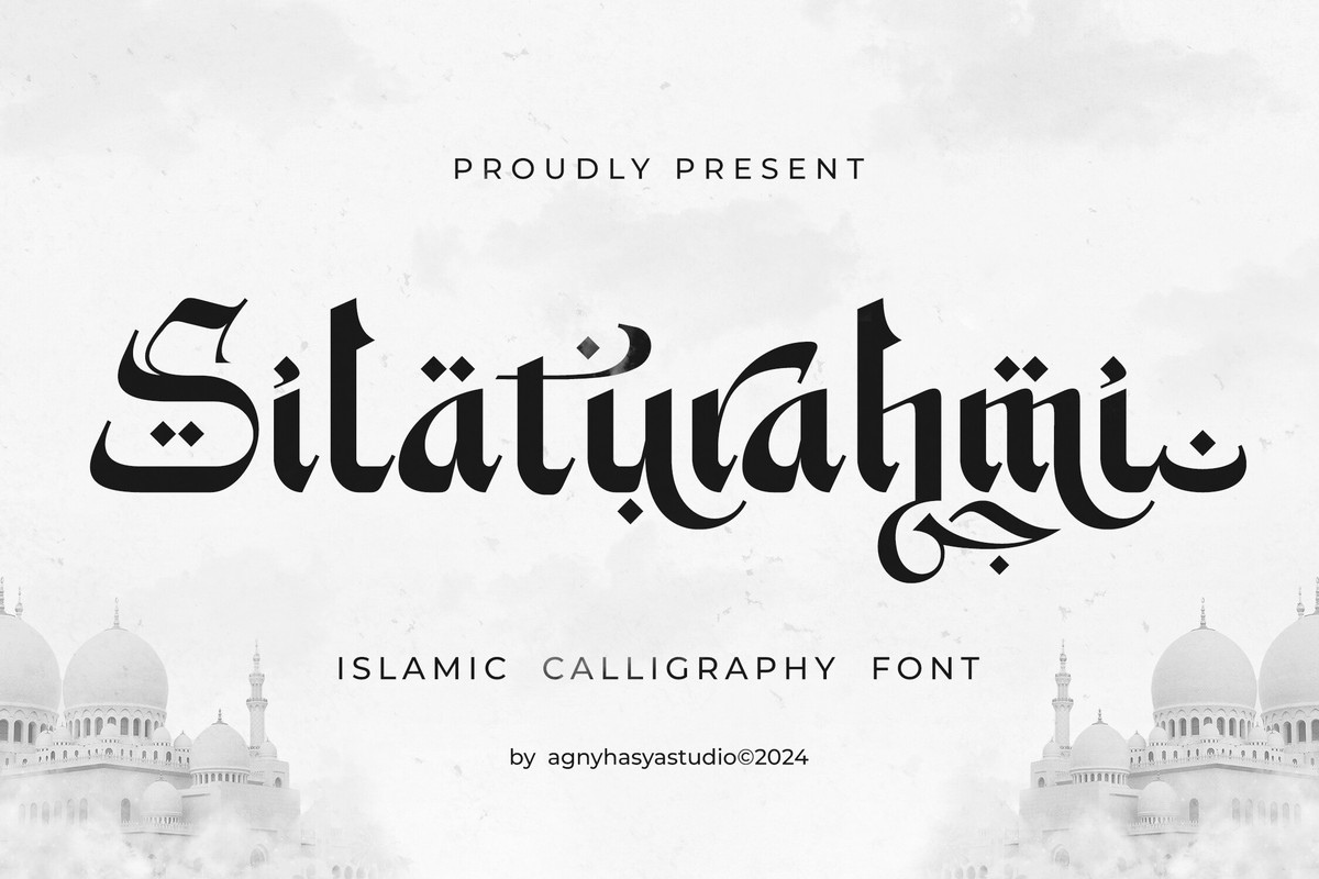 Silaturahmi Font preview