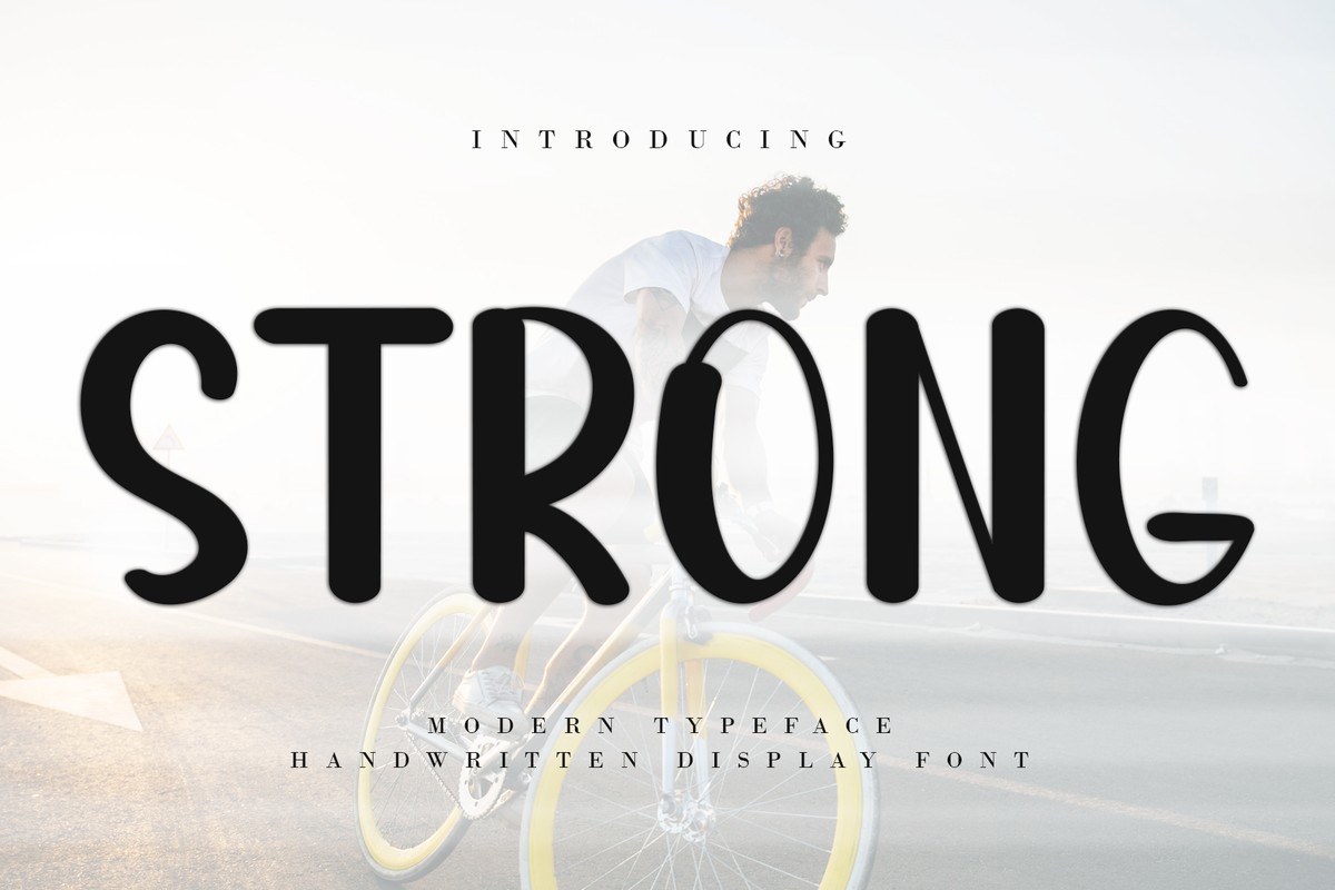 Strong Regular Font preview