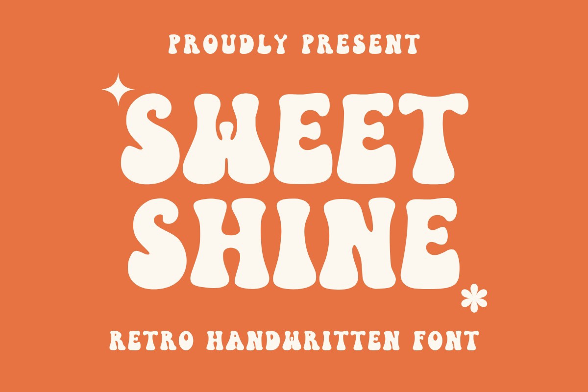 Sweet Shine Regular Font preview