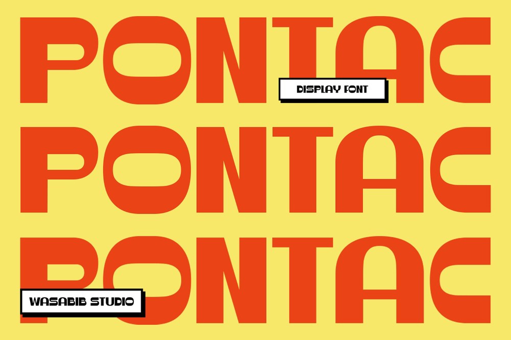 WS Pontac Font preview