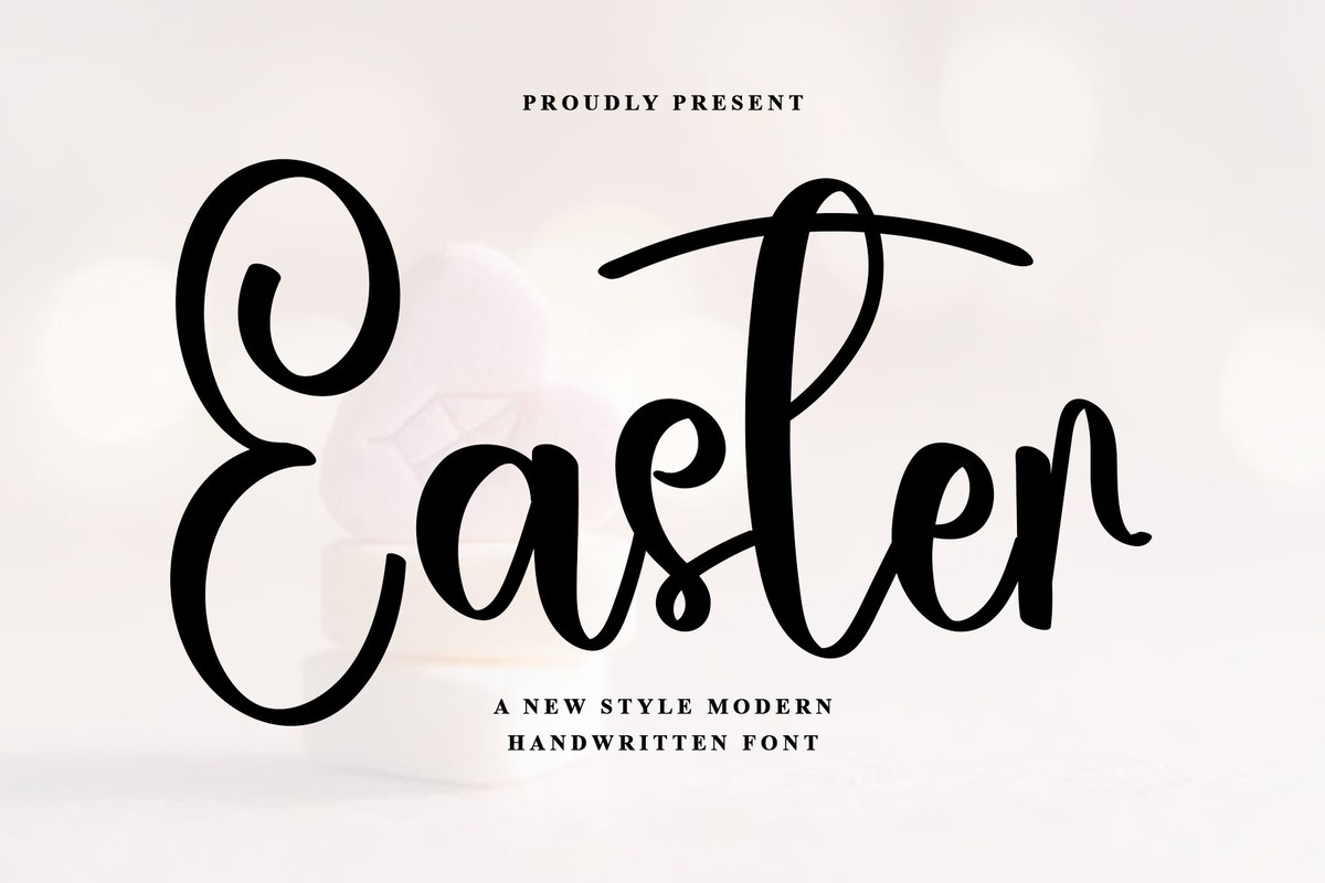 Eastеr Font preview