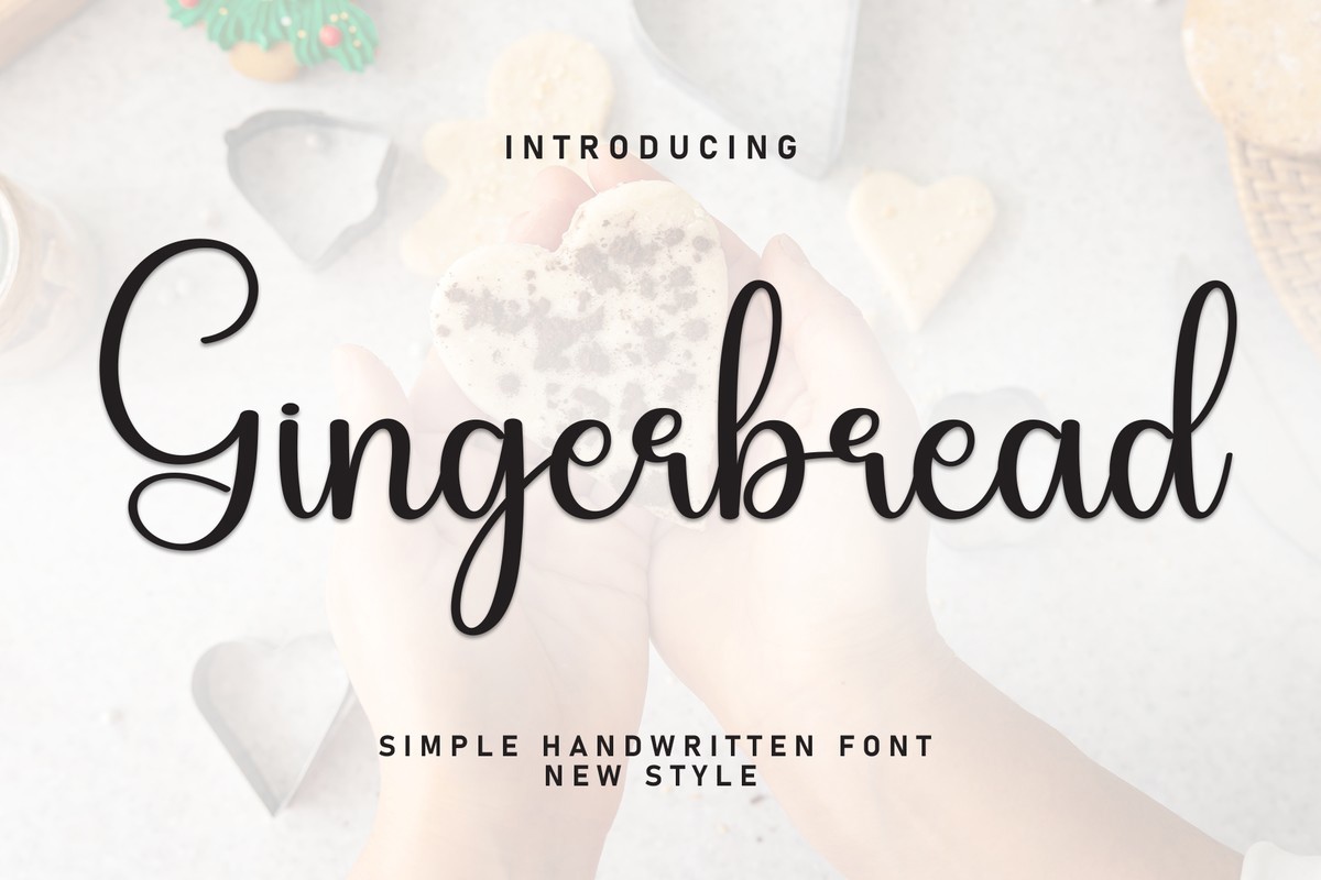 Gingerbread Regular Font preview