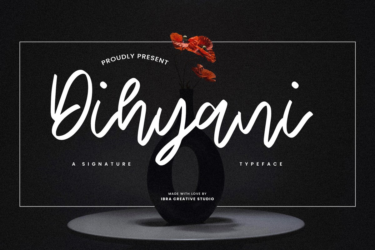 Dihyani Font preview