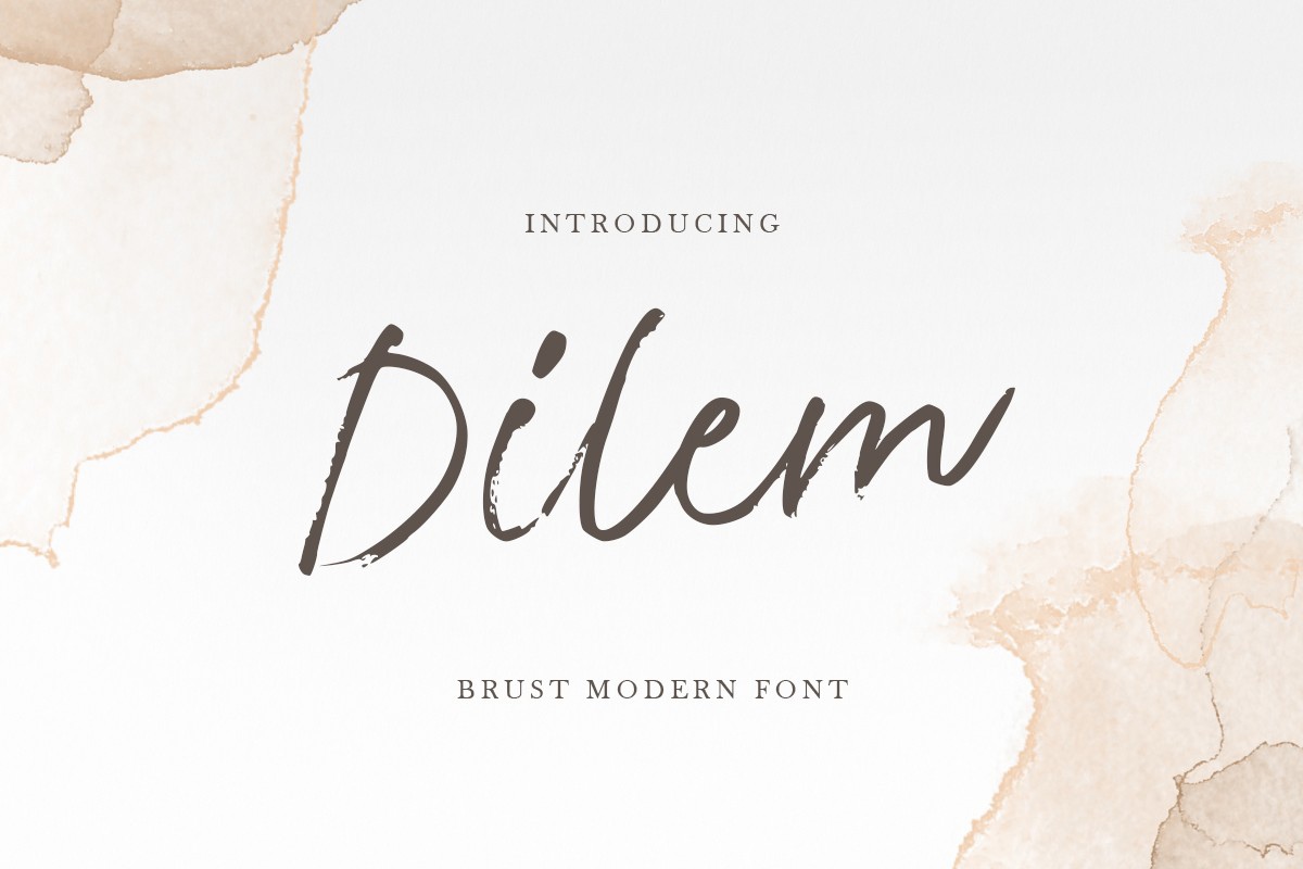 Dilem Font preview