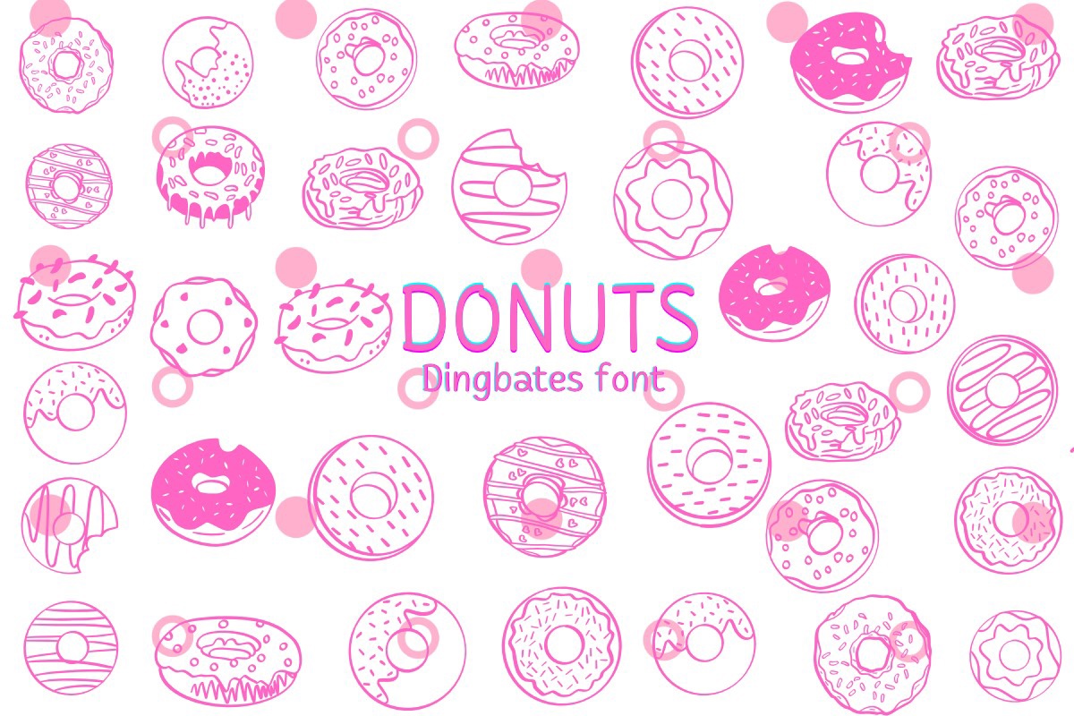 Dоnuts Font preview