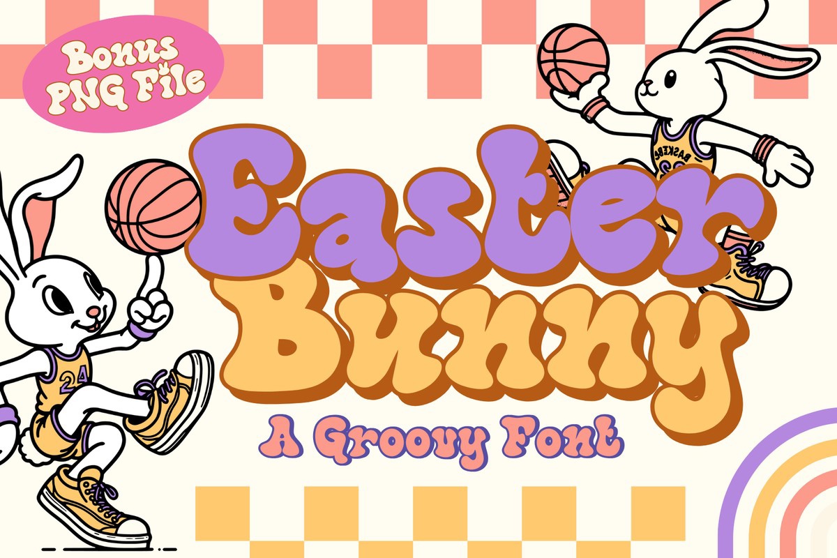 Easter Bunny Font preview