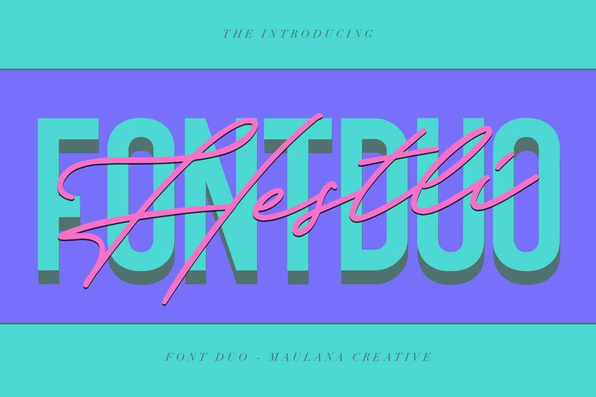 Hestli Duo Font preview