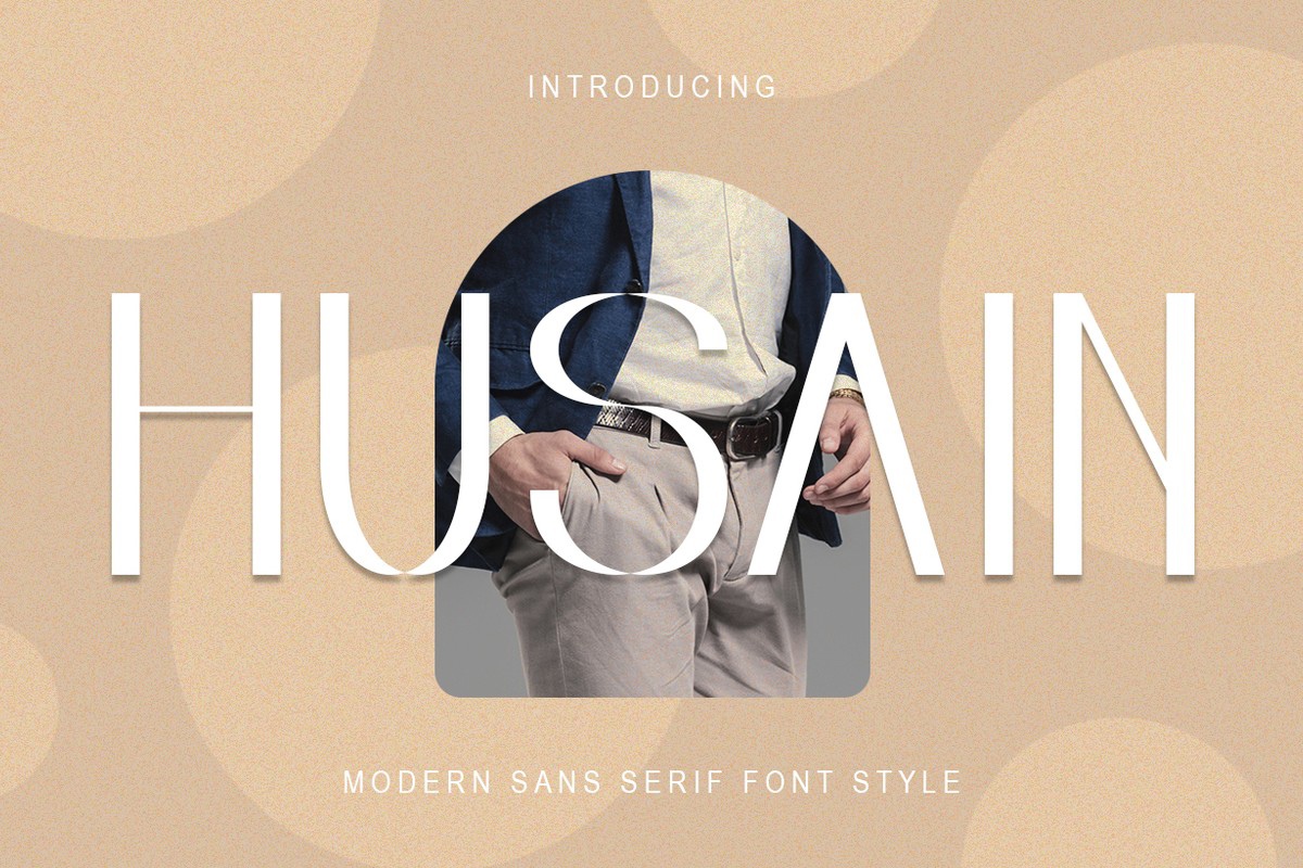 Husain Font preview