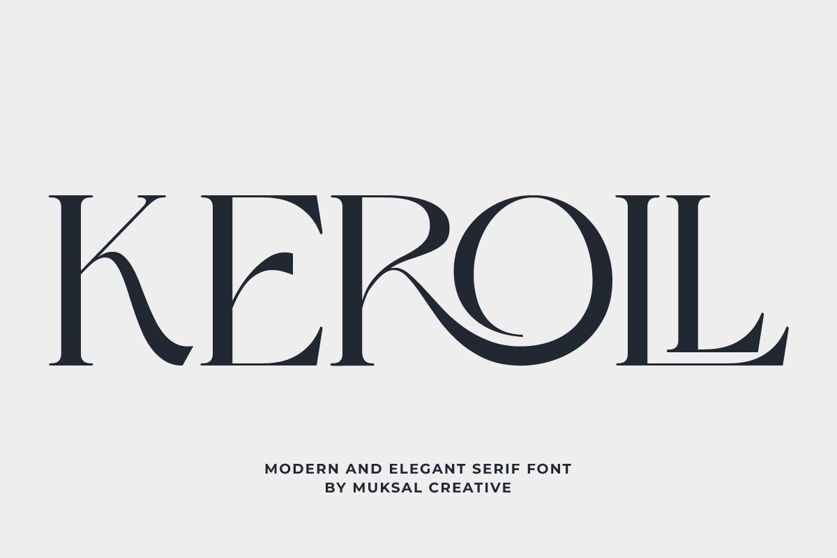 Keroll Regular Font preview