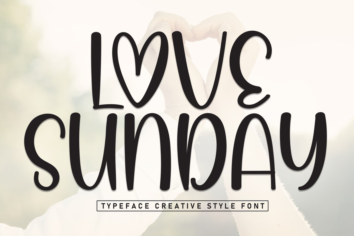 Love Sunday Font preview